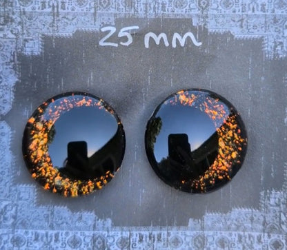 Hand-Painted Safety Eyes with Filigree