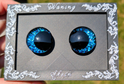 Hand-Painted Safety Eyes with Filigree