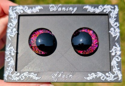 Hand-Painted Safety Eyes with Filigree